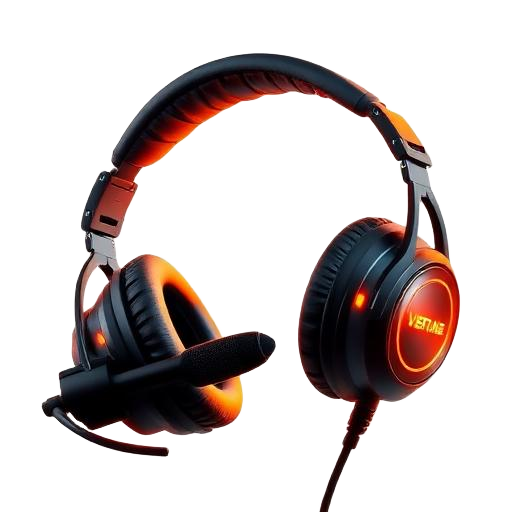Fones de ouvido profissionais de rádio